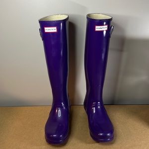 Purple Hunter Boots